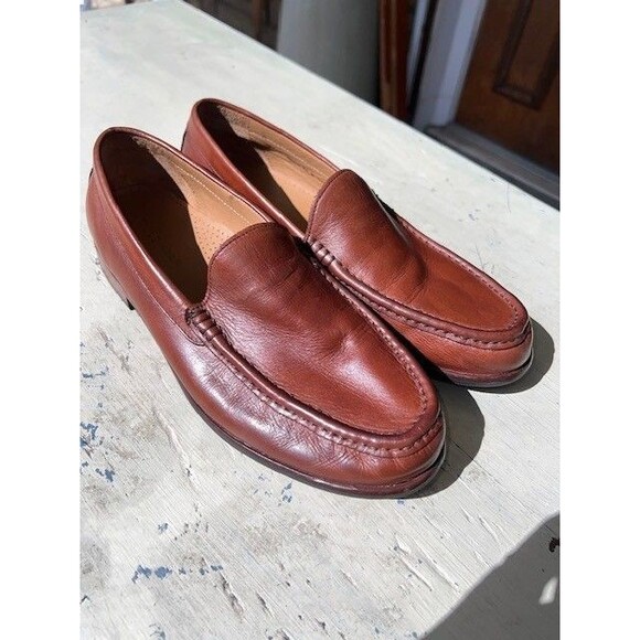 Cole Haan Tan Plain Vamp Dress Loafers C21287 Men’s 8.5M main image 11